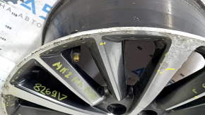 R18x8J Lincoln MKZ 17-20 curb-damped, corrosion-damaged wheel rim for rental