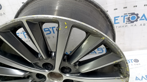 R18x8J Lincoln MKZ 17-20 curb-damped, corrosion-damaged wheel rim for rental