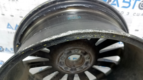 R18x8J Lincoln MKZ 17-20 curb-damped, corrosion-damaged wheel rim for rental