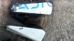 R18x8J Lincoln MKZ 17-20 wheel rim, curb, corrosion, missing fragment, in need of repair