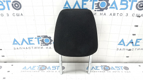 Mazda CX-30 2020-23 front left headrest, black cloth, gray stitching