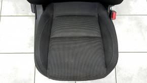 Mazda CX-30 20-22 passenger seat without airbag, mechanical, black cloth, needs cleaning, crack in the lining