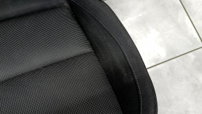 Mazda CX-30 20-22 passenger seat without airbag, mechanical, black cloth, needs cleaning, crack in the lining