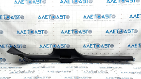 Left door sill plate for VW Jetta 19-24, black, scratches