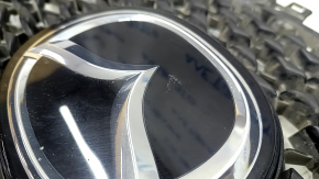 Mazda CX-30 2023 grille with emblem, sand, scratches