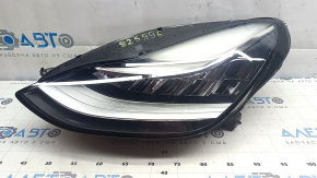 Tesla Model Y 20-25 LED left front headlight, no mount, sand, scratches