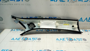 Audi A3 8V 15-20 4d black front pillar trim, upper left, tear