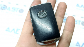 Smart key for Mazda CX-30 20-23, 3 buttons, scratches, nicks, chrome chip