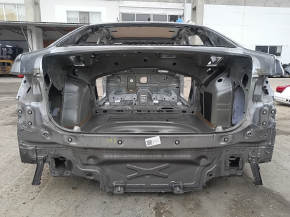 Rear panel VW Jetta 19-24 2 parts, silver, on the body