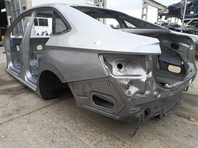 Rear left quarter wing for a 19-24 VW Jetta, silver