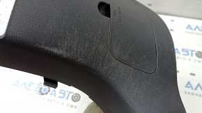 Mazda CX-30 2020-23 black lower left front pillar trim, scratches