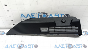 Upper left arch trim trim for Mazda CX-30 20-24, black, with backlight, worn