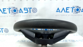 Naked steering wheel Mazda CX-30 20-23, black rubber, with pads, scratched