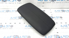 Mazda CX-30 2021 center console armrest, black leather