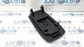 Mazda CX-30 2021 center console armrest, black leather