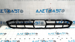 Lower grille front bumper BMW X3 G01 18-21 under radar, black gloss
