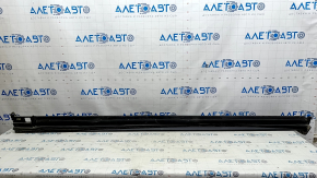 Left side sill for Mazda CX-30 20-23 with seal and mudguard, structure, scratches