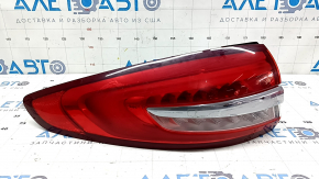 Ford Fusion mk5 17-20 left outer fender light, chrome defect