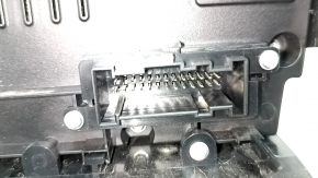 Ford Fusion mk5 13-20 SYNC radio control panel with 2 scratches and peeling paint