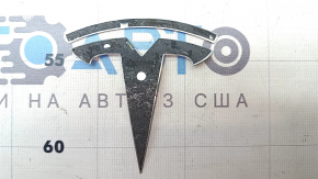 Tesla Model Y 20-25 T-Bar Badge Emblem, Gold, Paint Blistering