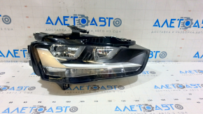 Headlight front right bare Audi A4 B8 13-16 rest halogen