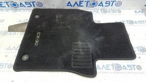 Mazda CX-30 20-25 driver's side floor mat, black, for cleaning