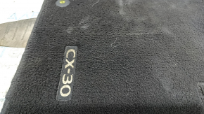 Mazda CX-30 20-25 driver's side floor mat, black, for cleaning