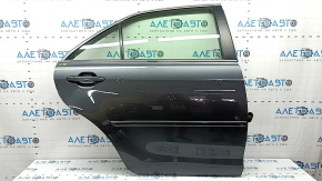 Toyota Camry V40 Graphite 1G3 rear right door assembly, dents, scratches on molding, corrosion