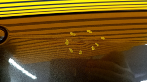 Toyota Camry V40 Graphite 1G3 rear right door assembly, dents, scratches on molding, corrosion