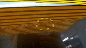 Toyota Camry V40 Graphite 1G3 rear right door assembly, dents, scratches on molding, corrosion