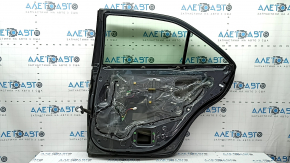 Toyota Camry V40 Graphite 1G3 rear right door assembly, dents, scratches on molding, corrosion