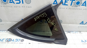 Tesla Model Y 20-25 rear right window with black molding and scratches