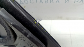 Tesla Model Y 20-25 rear left window with black molding, scratches, dents