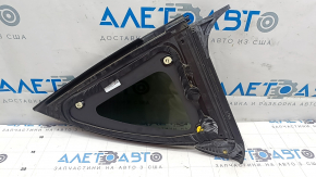 Tesla Model Y 20-25 rear left window with black molding, scratches, dents