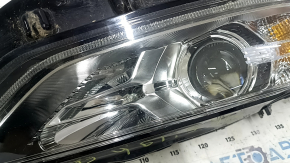 Right front headlight assembly for Ford Fusion mk5 17-20 halogen, with DRL, sand
