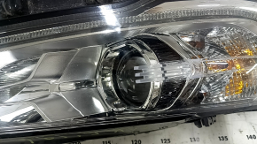 Right front headlight assembly for Ford Fusion mk5 17-20 halogen, with DRL, sand