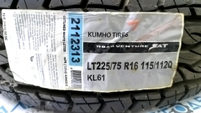 Tire R16 225/75 KUMHO ROAD VENTURE SAT KL61 2011 all-season 11mm