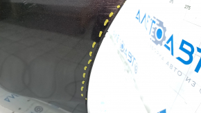 Front bumper bare Toyota Camry v40 07-09 graphite 1G3, scratches, non-factory hole, dents, crack