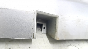 Left threshold Ford Fusion mk5 13-20 silver UX, with seals, scratches, peeling paint, dented