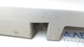 Right threshold Ford Fusion mk5 13-20 silver UX, with seals, scratches, broken fastener, crack, dented