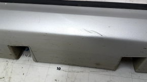 Right threshold Ford Fusion mk5 13-20 silver UX, with seals, scratches, broken fastener, crack, dented