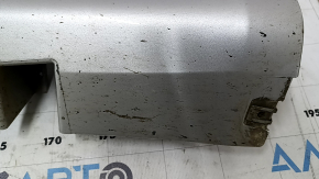 Right threshold Ford Fusion mk5 13-20 silver UX, with seals, scratches, broken fastener, crack, dented