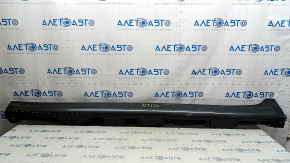 Left threshold for Toyota Camry v40 07-11 with absorber, graphite, scratches