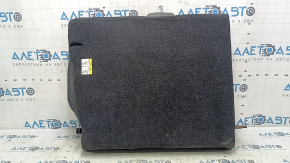 Rear row of seats, upper left part, Ford Fusion mk5 17-20, black cloth, with belt and armrest, dent, needs cleaning
