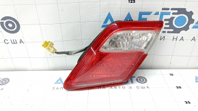 Right inner trunk lid light for Toyota Camry v40 07-09, polished