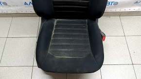Passenger seat for Ford Fusion mk5 17-20 without airbag, electric, black cloth, water contact, dry cleanable