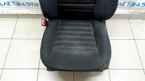 Driver's seat for Ford Fusion mk5 17-20 without airbag, electric, black cloth, water-resistant, dry-cleanable