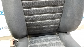 Driver's seat for Ford Fusion mk5 17-20 without airbag, electric, black cloth, water-resistant, dry-cleanable