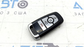 Smart Ford Fusion mk5 17-20 key, 4 buttons, no remote start, worn