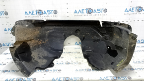 The front right fender liner of a Ford Fusion mk5 17-20 is torn.
